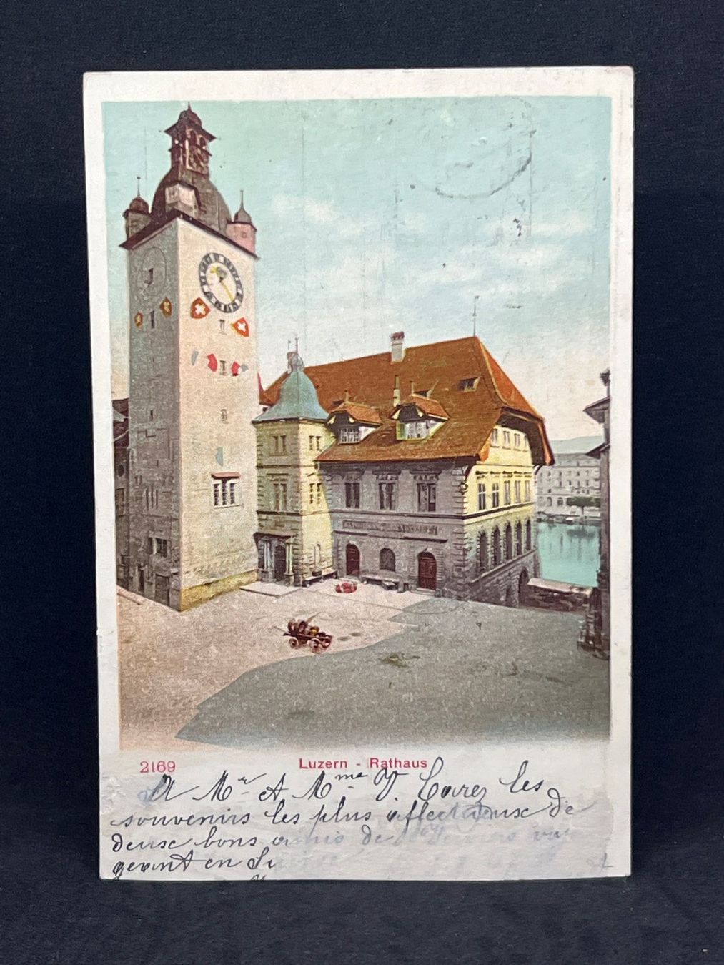 Cartoline postali: Luzern - Rathaus – Usato da Widnau venduto da Brusi9