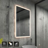 20863 - LED-Spiegel Rechteckig NOLA - 60 x 80 cm