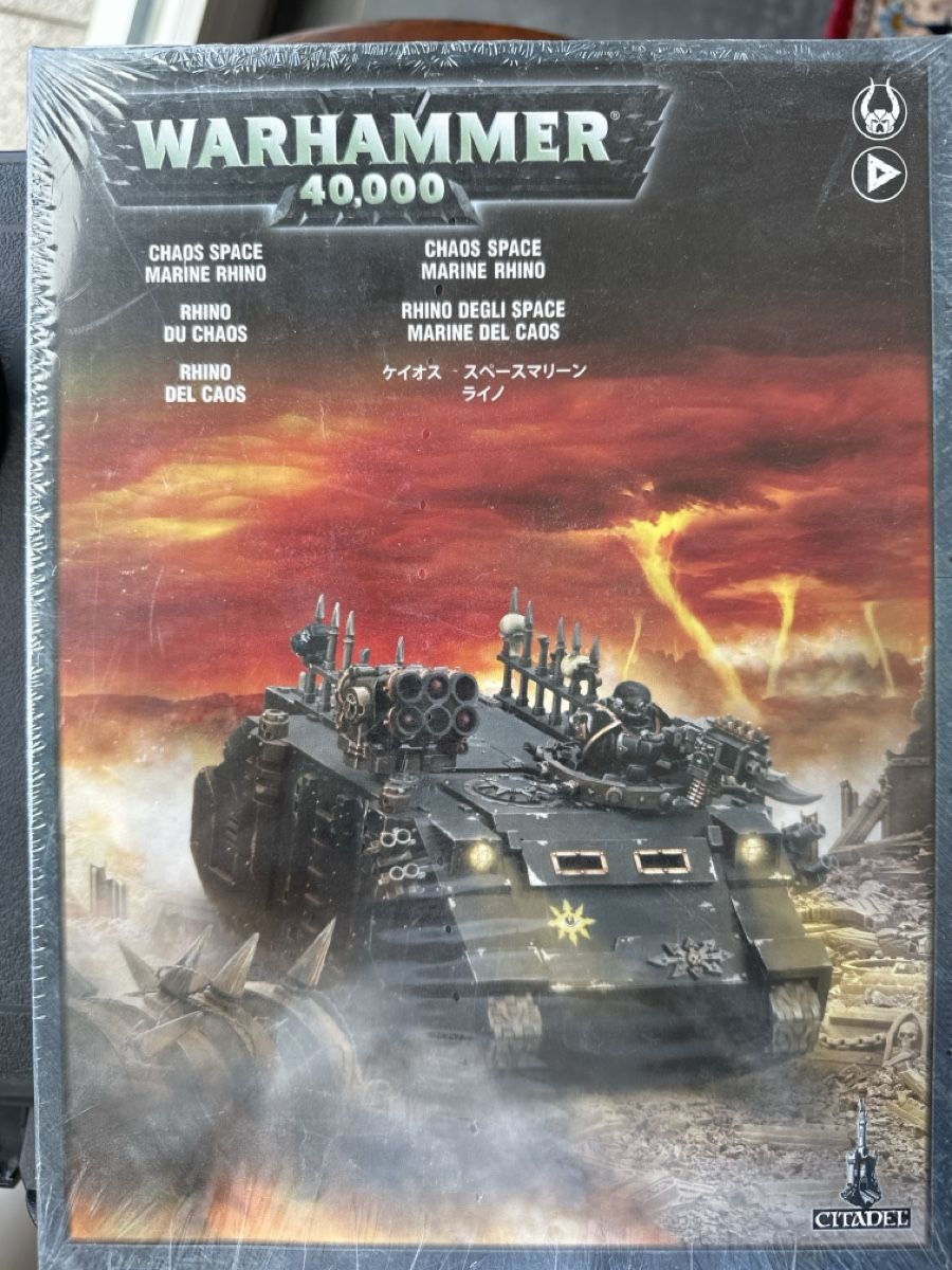 Kit di modellismo & Modellini statici: Warhammer 40K Chaos Rhino NiB – Nuovo (secondo la descrizione) da Wollerau venduto da ray_ccw7