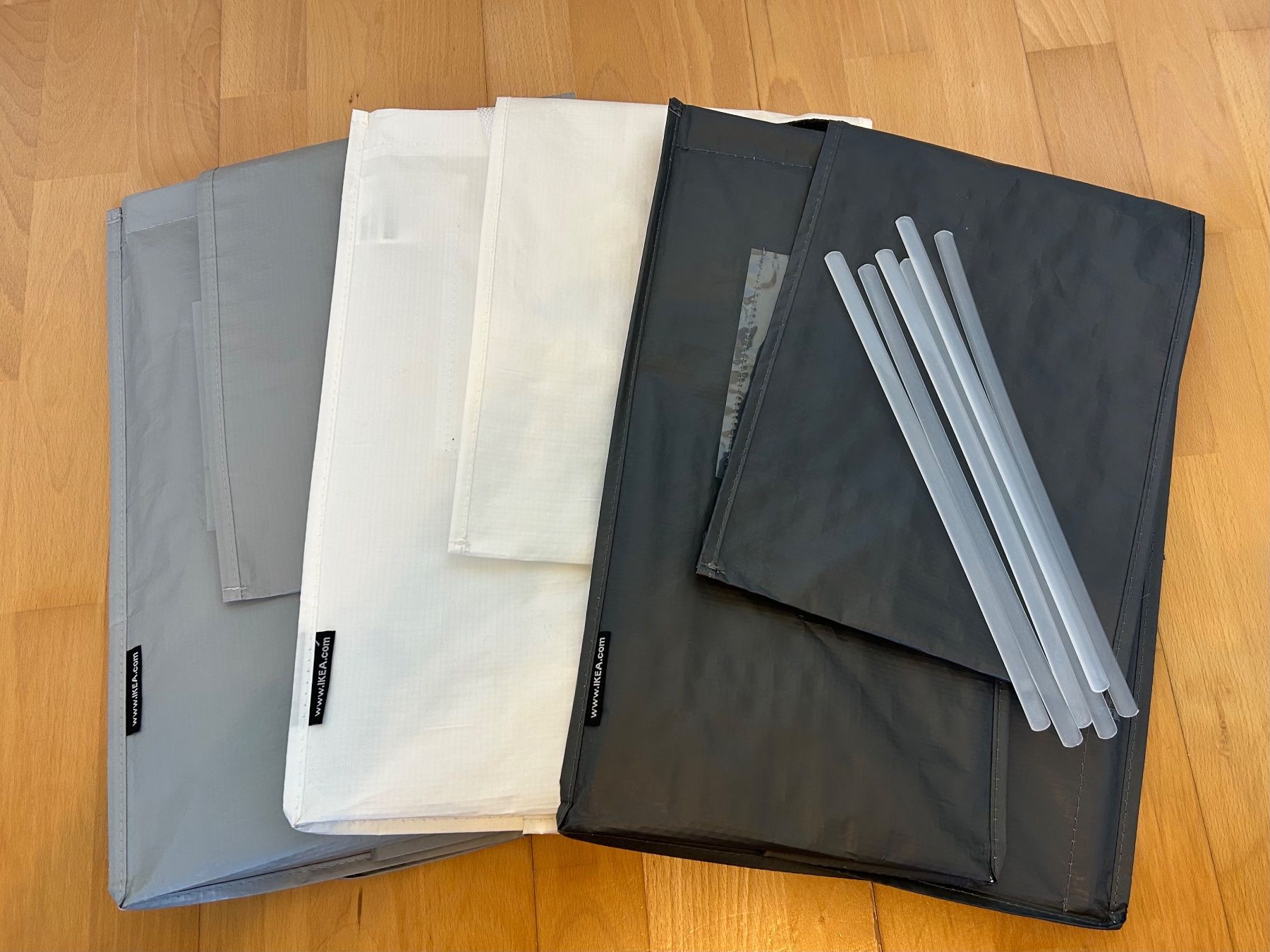 Ikea Cestini per rifiuti: IKEA / DIMPA Abfalltrennbeutel (3 Stück) No.1 – Usato da Dietlikon venduto da corou_2022 9