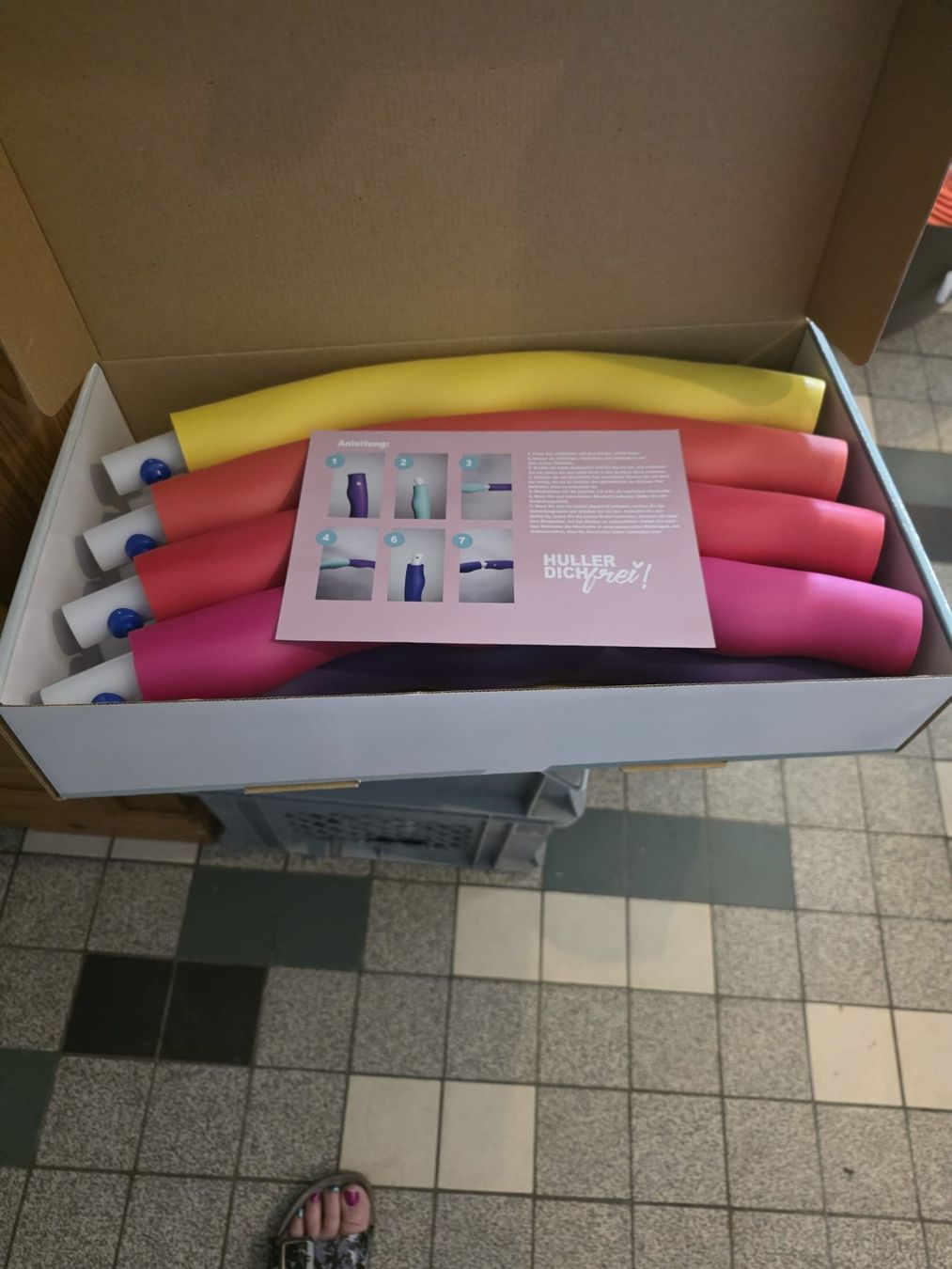 Hometrainer: Huller Kunterbunt Reifen hula – Nuovo e nell'imballaggio originale da Wikon venduto da Speedy_li 1