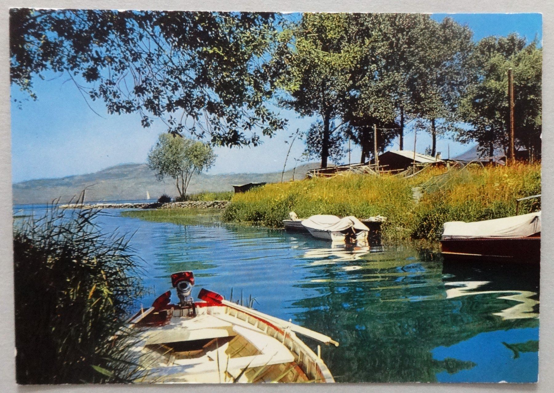 Cartoline postali: Le canal près de la Plage de Bouveret – Usato da Fétigny venduto da Billy2miny