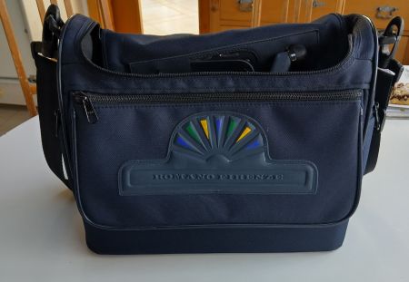 Romano Firenze Tasche Weekender Blau Vintage 90er