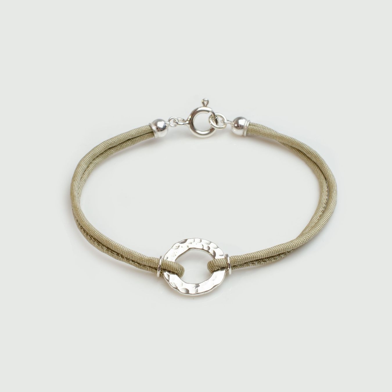 Bracciali & Braccialetti: Armband Silber 925 & Seide (SDA.BG) – Nuovo e nell'imballaggio originale da Effretikon venduto da Joiarte