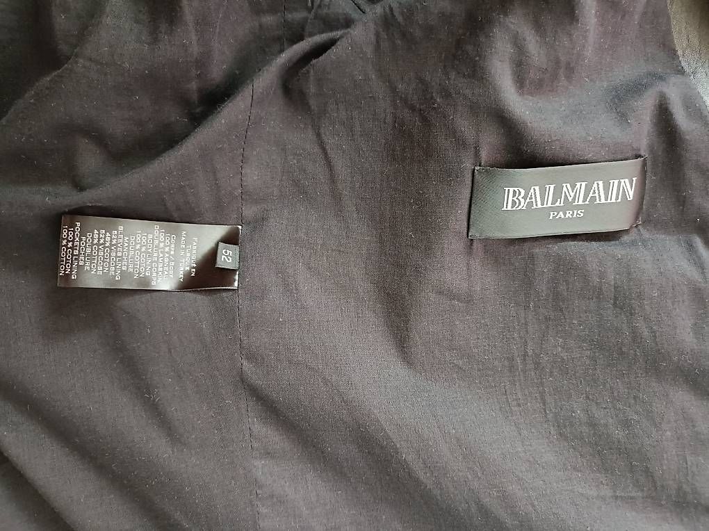 Vestes: Balmain Lederjacke Gr. 52 – D'occasion à Sissach par jgt_6k76 4