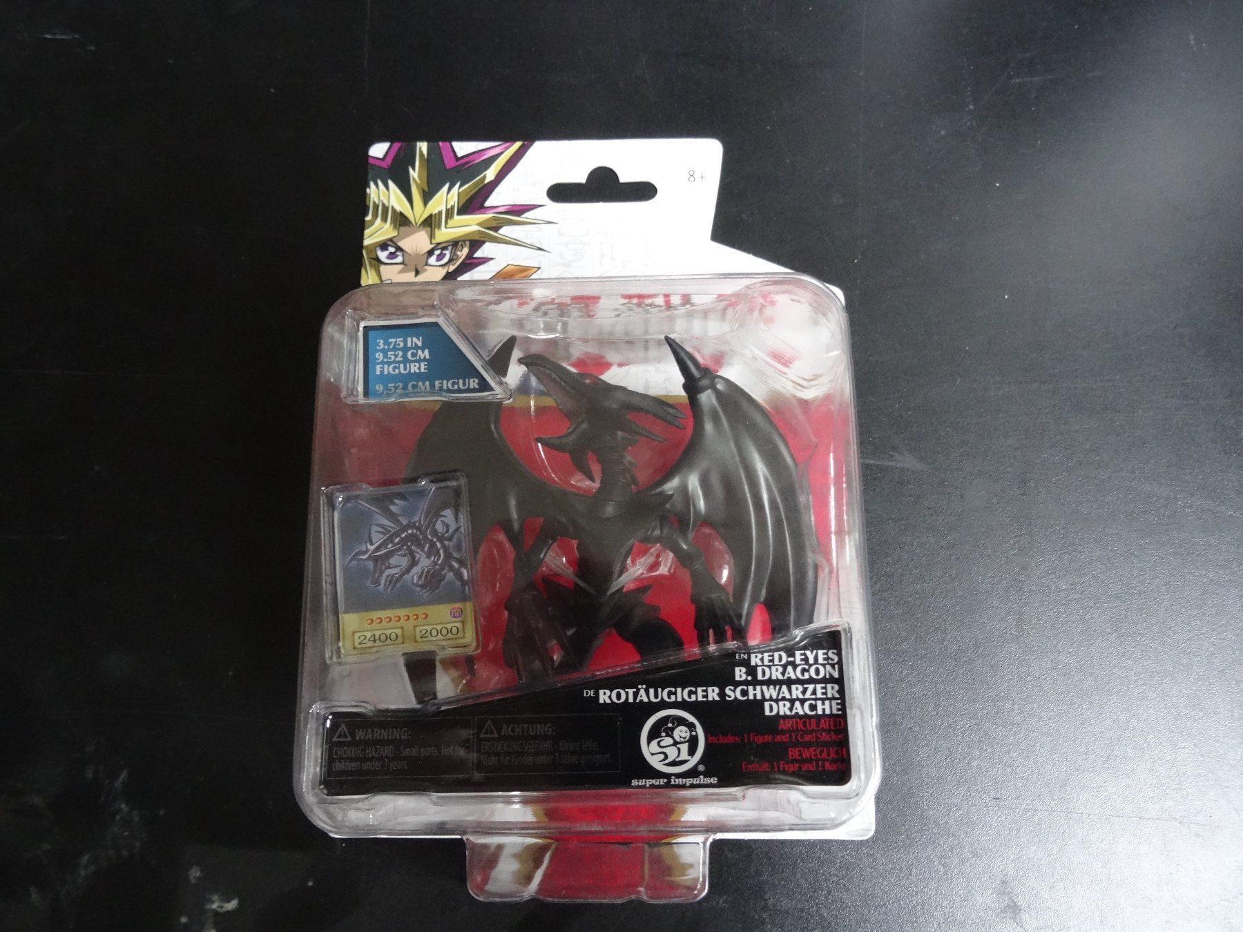 Statuette: Yu-Gi-Oh! Actionfigur Rotäugiger Schwarzer Drache – Nuovo e nell'imballaggio originale da Olten venduto da Disc-Ausverkauf