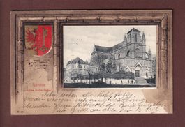 GENEVE - Eglise Notre Dame - Blason - 1901