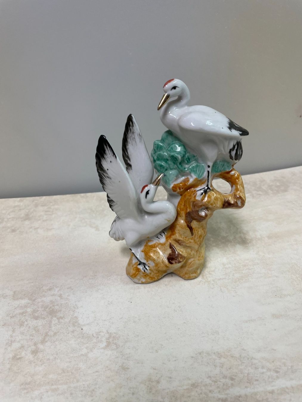 Statuette: Kranichpaar auf Baum – Usato da Thayngen venduto da Flomibrocki_2