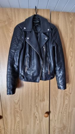 Veste imitation cuir S