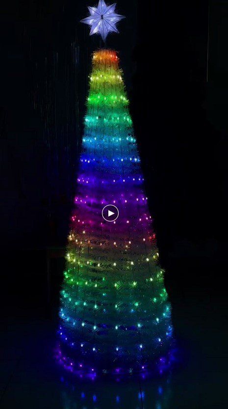 Illuminazioni natalizie: RGB-Weihnachtsbeleuchtung 5 Meter, USB – Nuovo e nell'imballaggio originale da Oberrüti venduto da siyito 5