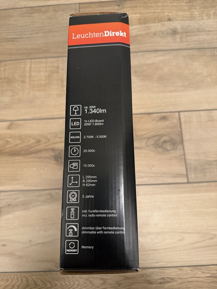 Kronleuchter & Deckenlampen: LED-Deckenleuchte 30x30cm – Gebraucht aus Sarmenstorf von luc_vh82 3