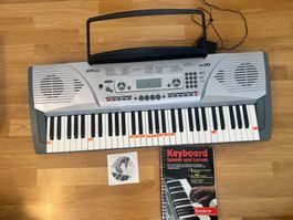 Professionelles Digital Keyboard mit 61 Tasten, Lernbuch ...