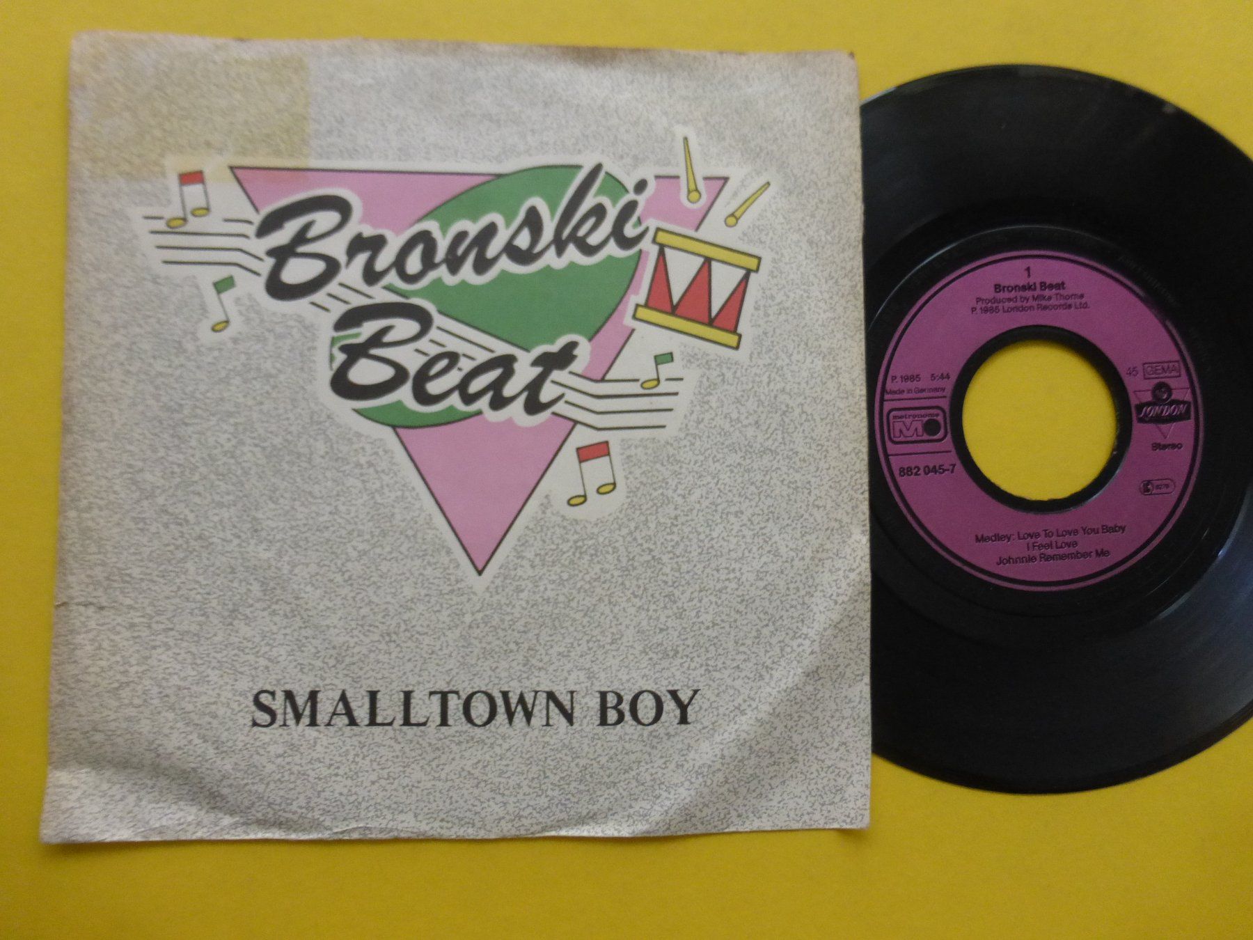 Schallplatten: Bronski Beat – Smalltown Boy – Gebraucht aus Zürich von Swiss57