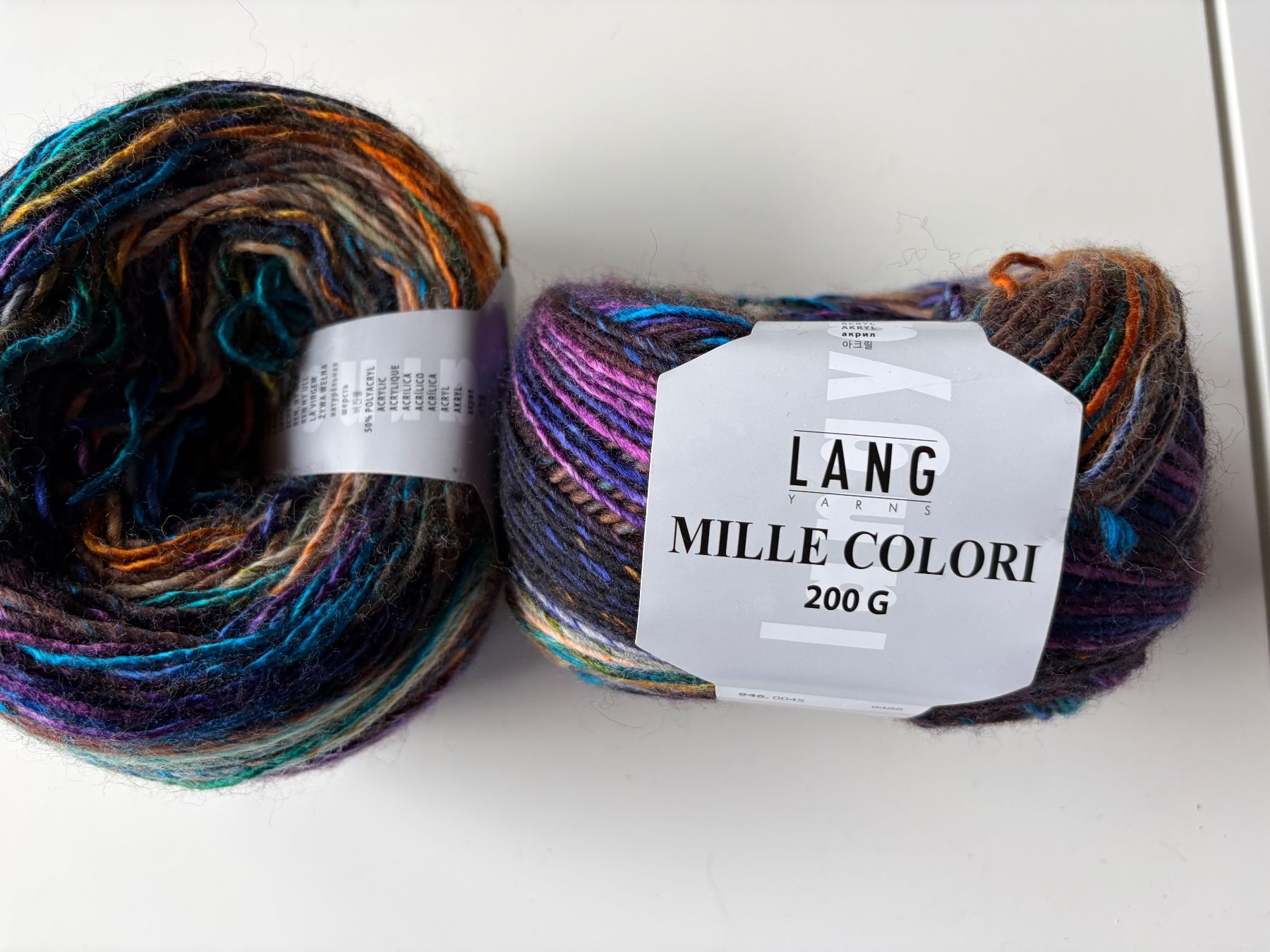 Lana: 2 Knäuel Mille Colori Lang Yarns – Nuovo (secondo la descrizione) da Büsserach venduto da bor_s88m