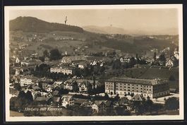 AK Herisau, Ortsansicht mit Kaserne