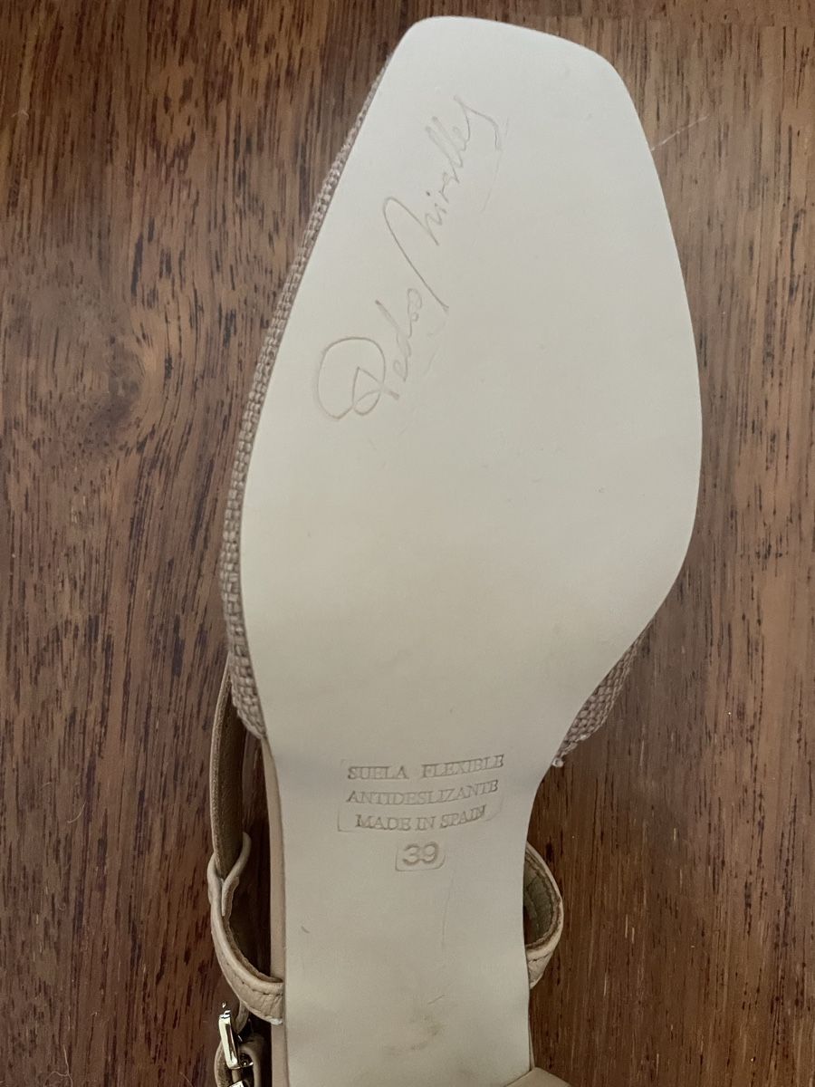 Scarpe da donna: Pedro Miralles Slingback - Gr. 39 – Nuovo (secondo la descrizione) da Hünenberg See venduto da DND5 3