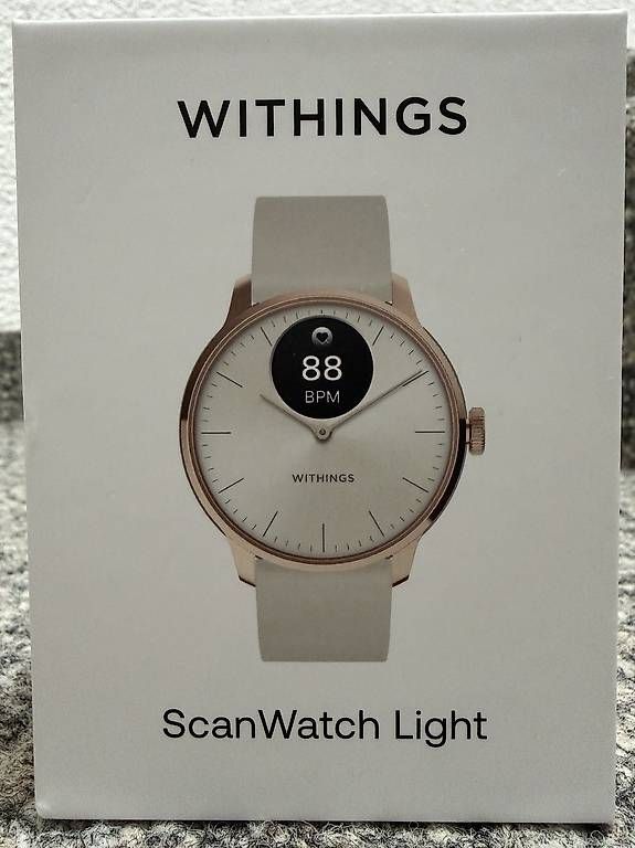 Smartwatch: NEUE Smartwatch Withings Scanwatch Light – Gebraucht aus Zuzwil SG von Libi0
