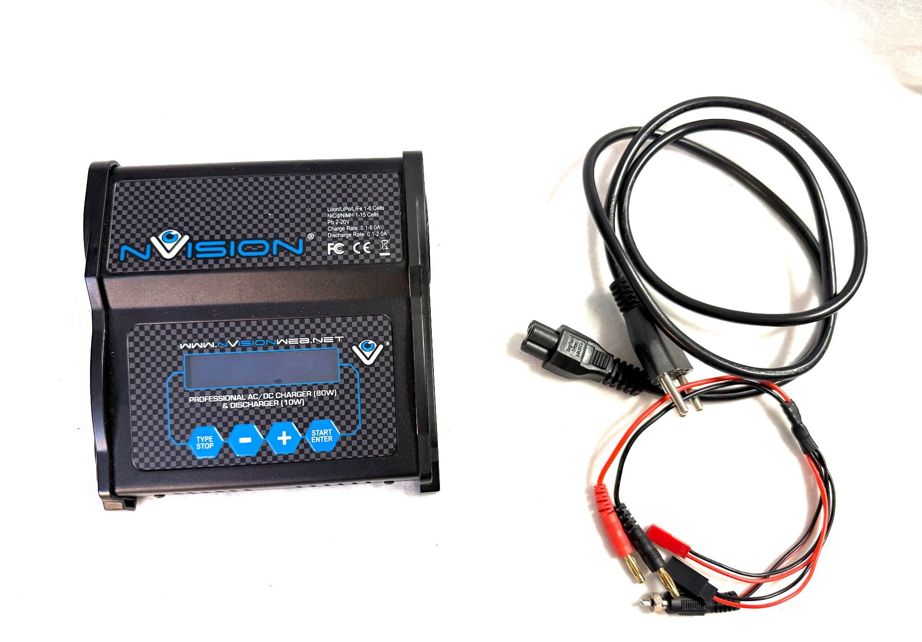 Orion RC Modellbau: CHARGEUR NVISION 80W AC/DC – Gebraucht aus Yverdon-les-Bains von Fijo-rc