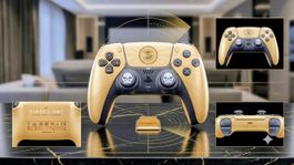 PS5 Sony DualSense Controller 007 Gold Limited Edition