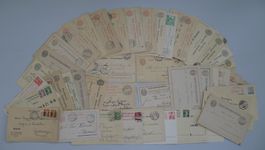 1874-1921, 49 unterschied. Ganzsachen +ins Ausland, günstig!