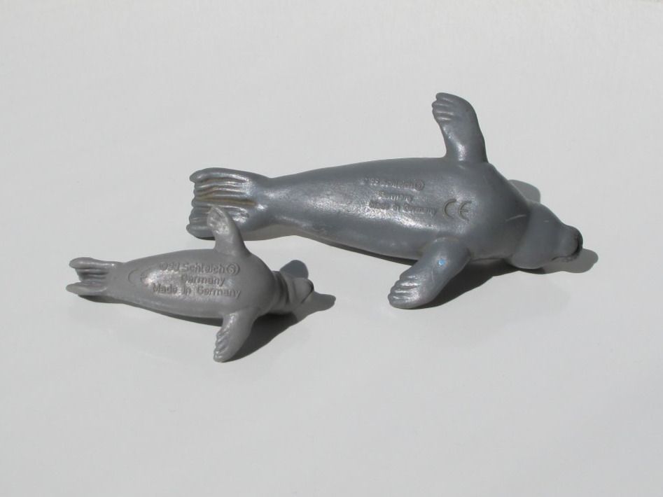Schleich Figuren: Schleich 14171 Seehund & 14169 Heuler, Robbe – Gebraucht aus Vilters von hedi00 6