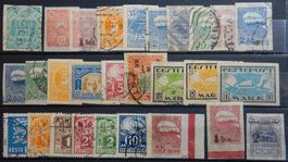 Estland Lot mit alten Werten XXIX