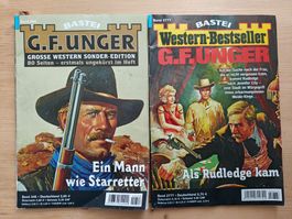 Western Heft ' G.F. Unger / 2 Stück (2777/346) Bastei