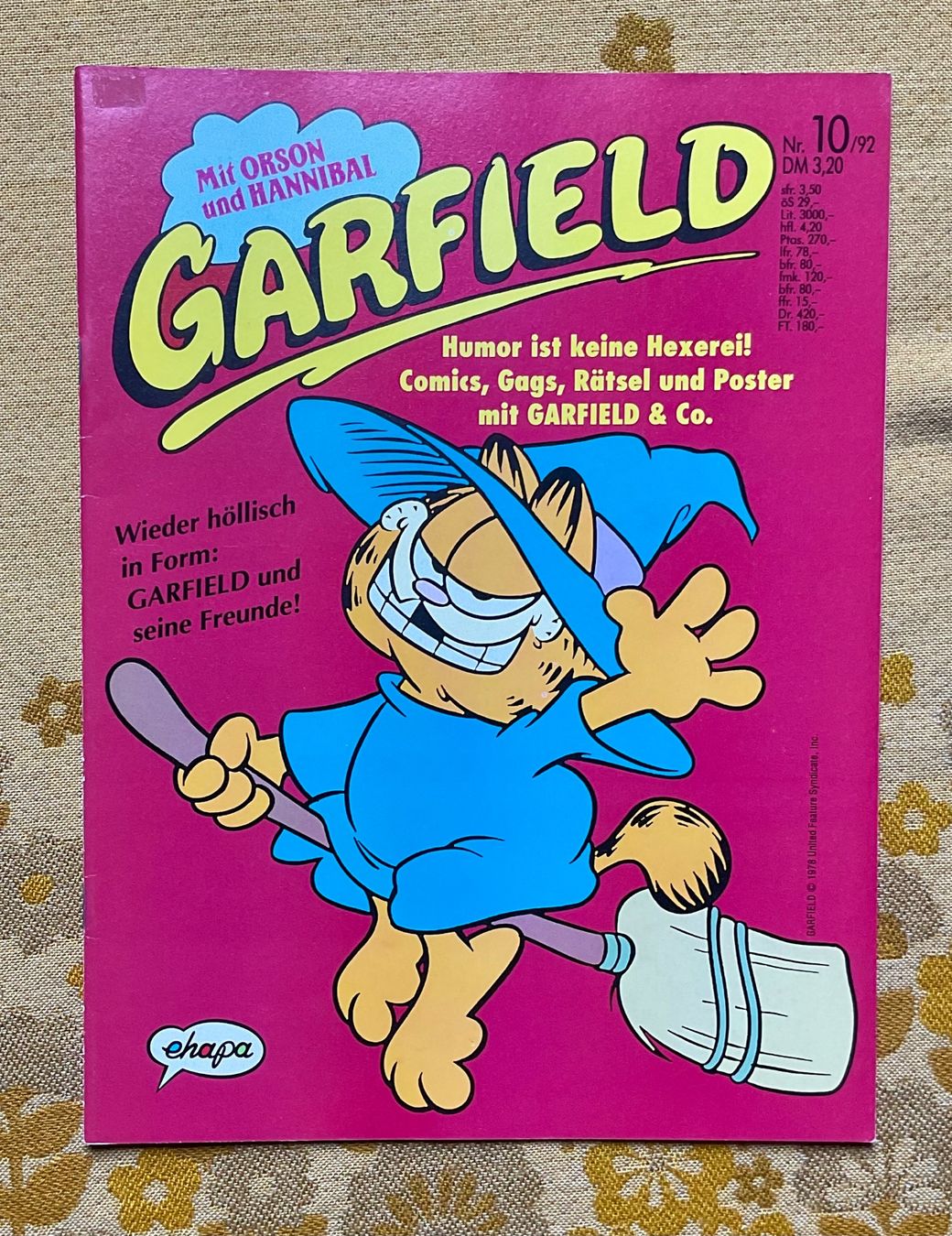 Fumetti: Garfield Heft Nr 10 von 1992 – Usato da Endingen venduto da nathan05