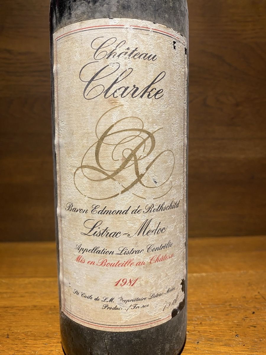 Vino: Château Clarke 1981 ! Listrac-Médoc – Nuovo e nell'imballaggio originale da Muttenz venduto da exclusive_wines 5