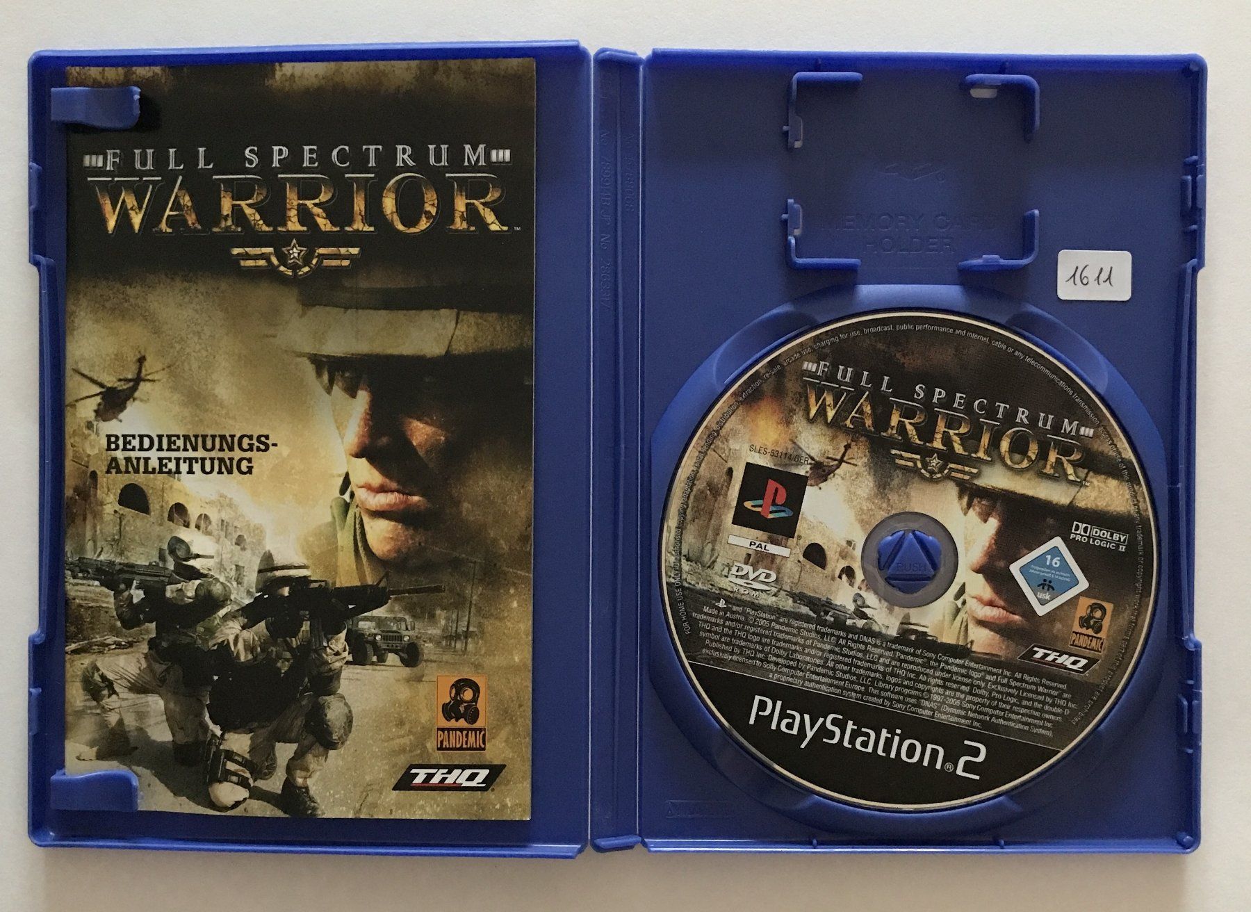 Giochi: PS2 - Full Spectrum Warrior – Usato da Allschwil venduto da Bullach 1