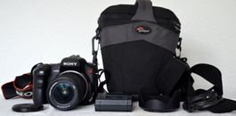 Sony DSLR-A200 Spiegelreflexkamera appareil photo reflex