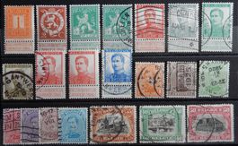 Belgien Lot mit alten Werten III