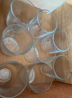 8  verres blanc