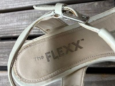 Damenschuhe: Sandalen, weiss – Gebraucht aus Zürich von Baumgarten05 4