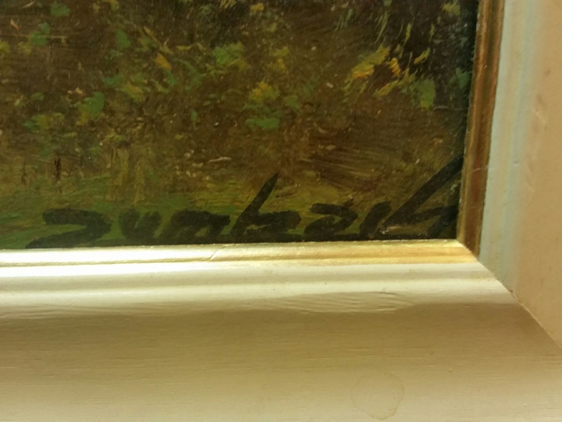 Gemälde: HUILE SUR PANNEAU SIGNÉE – Gebraucht aus Genève von Qanil77 2