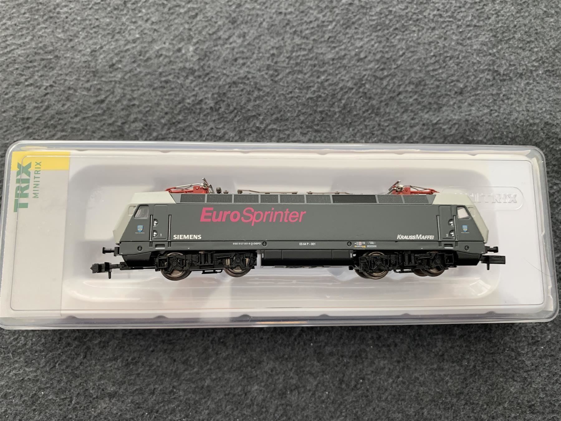 Trix Modelleisenbahnen: Minitrix 12329 lok ES64 Dispolok – Neu und originalverpackt aus Hauterive NE von eriamch 2