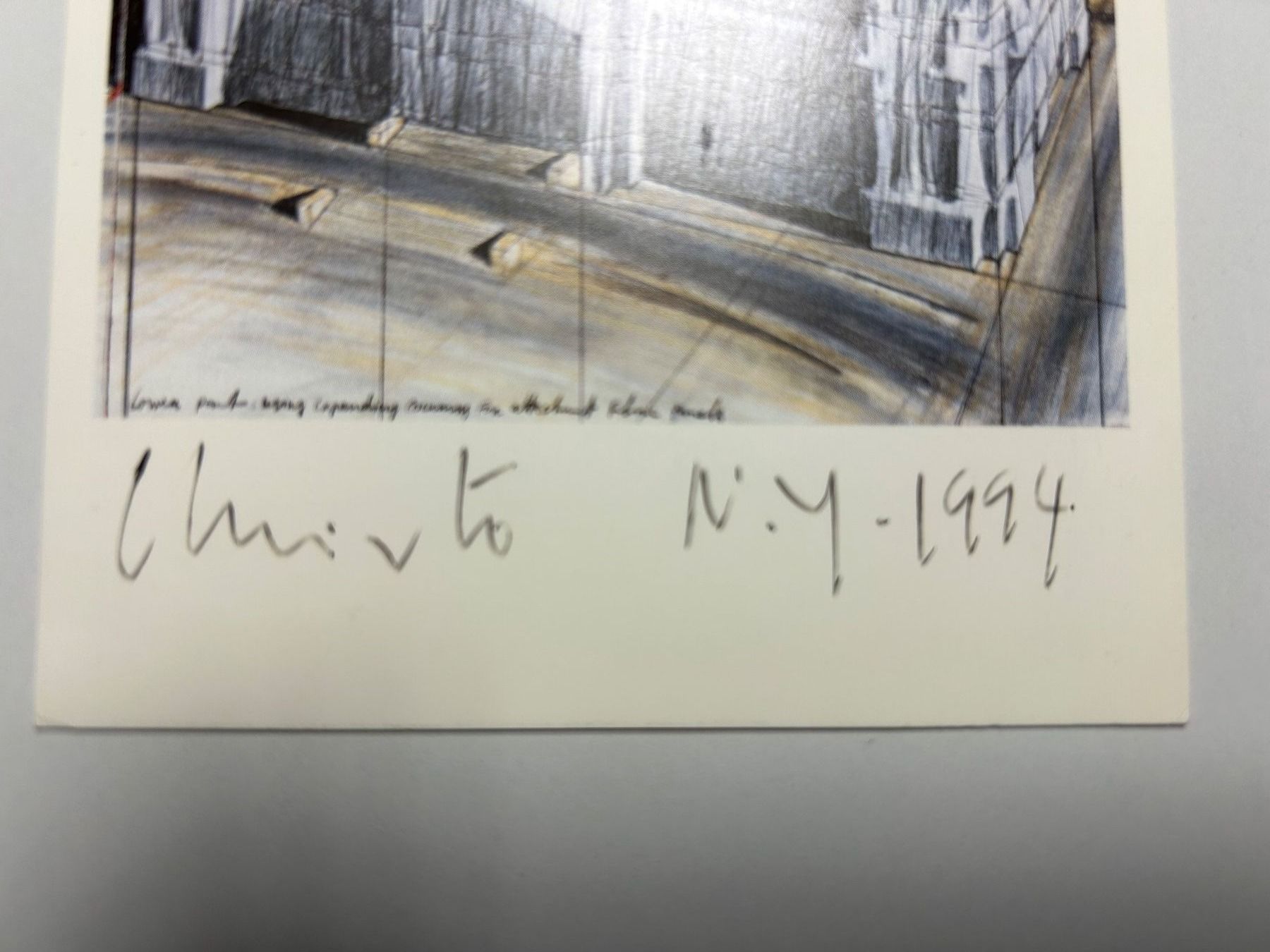 Foto & Immagini: Christo Wrapped Reichstag handsigniert 1994 – Usato da kriens venduto da bst999 2