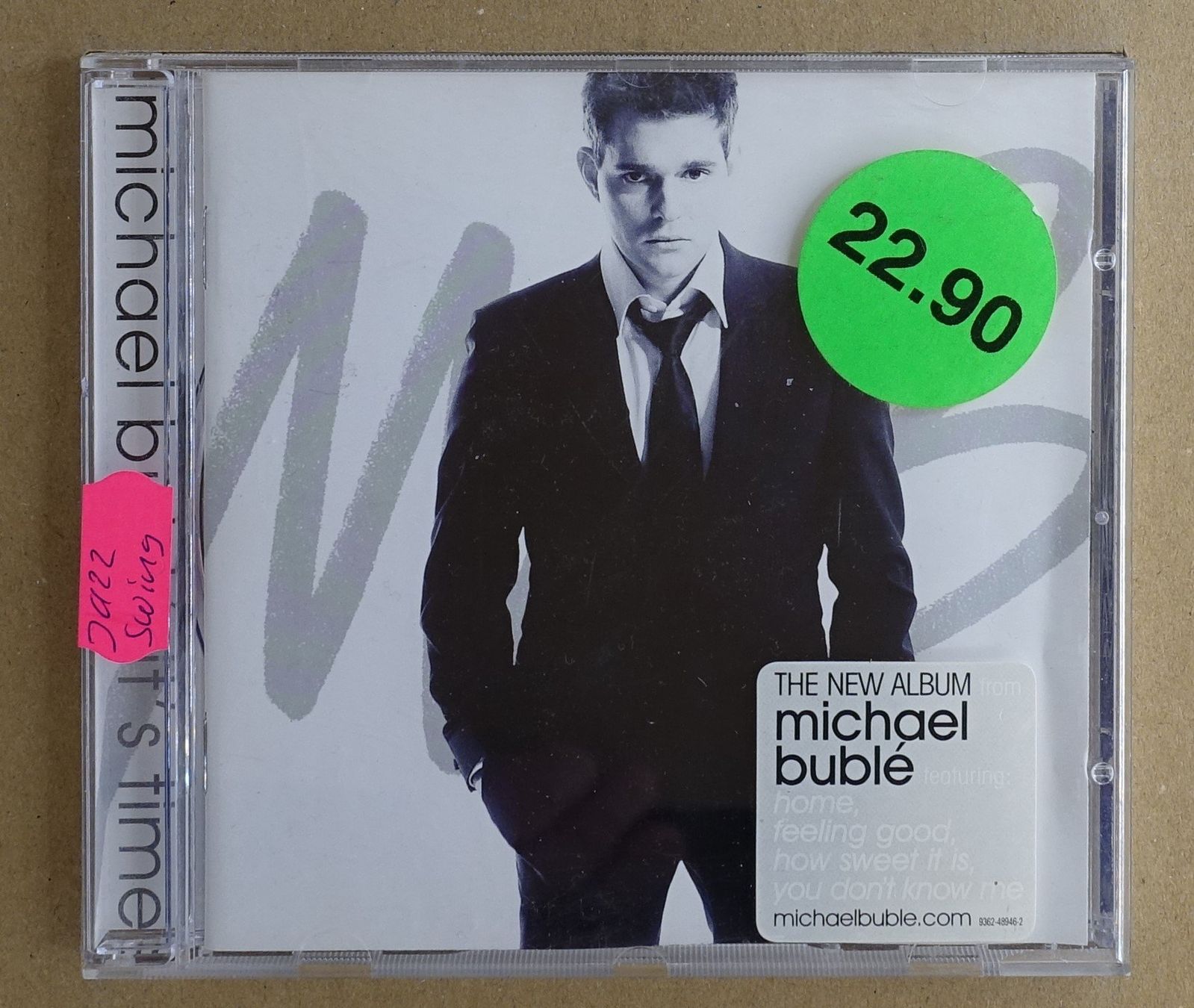 CD: Michael Bublé – It's Time - (Swing) - F26 – Usato da Sessa venduto da fraenklishop