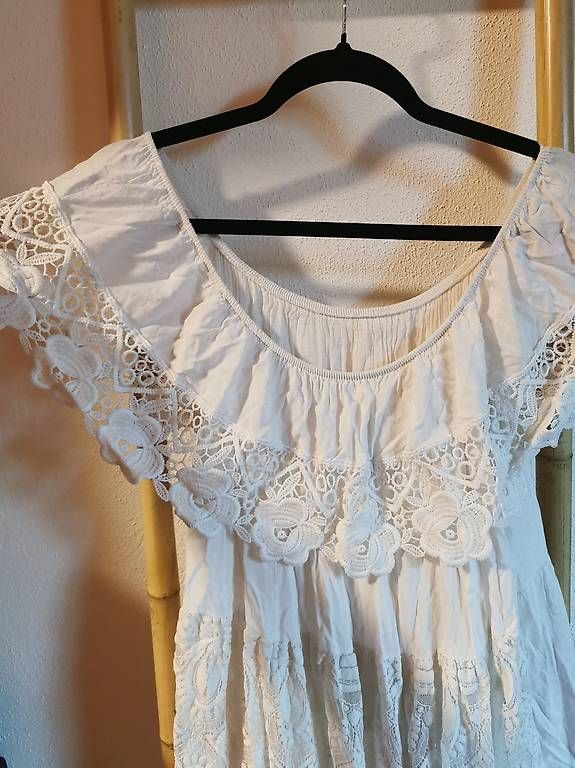 Kleider: Sommer Kleid (weiss)  – Gebraucht aus Neuhausen von NatWag 1