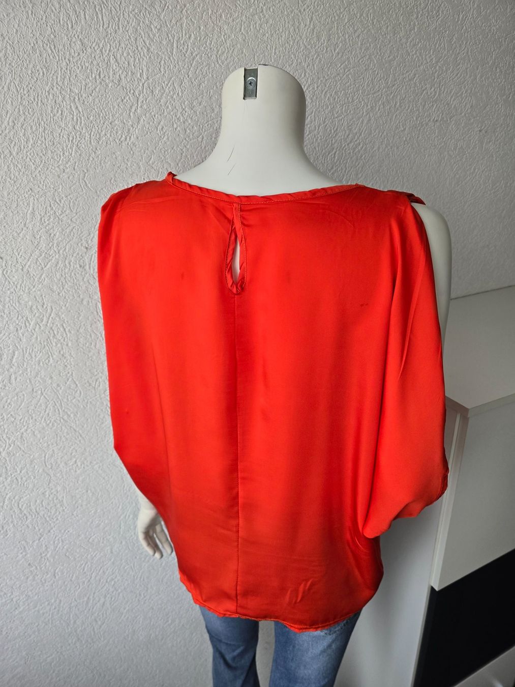 Camicette: Blouse fluide rouge T-unique – Usato da Les Verrières venduto da kitel79 7