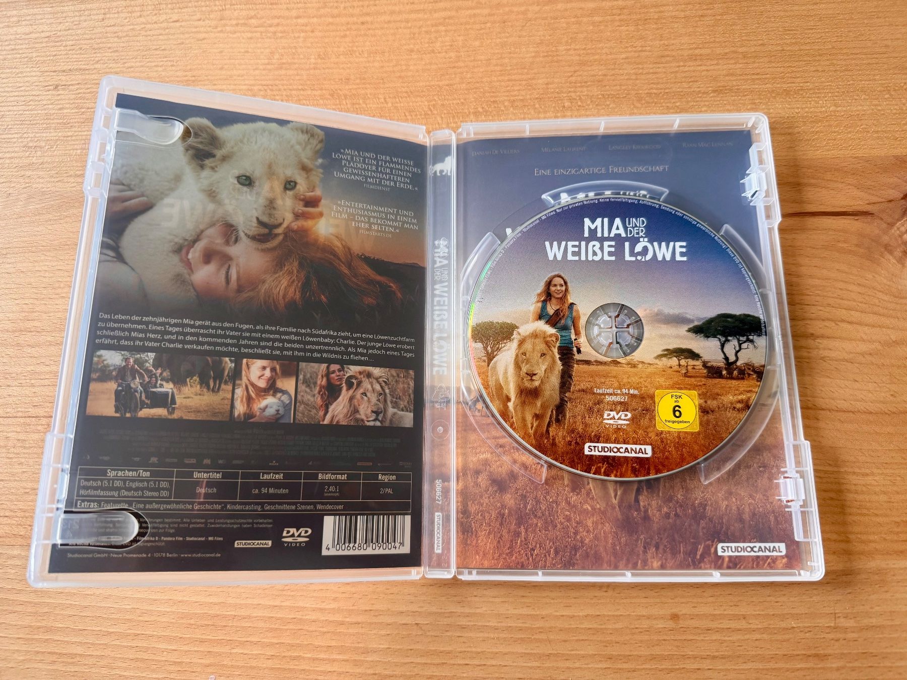 Tutti i DVDs: DVD - Mia und der weisse Löwe – Usato da Gersau venduto da walin_6442 1