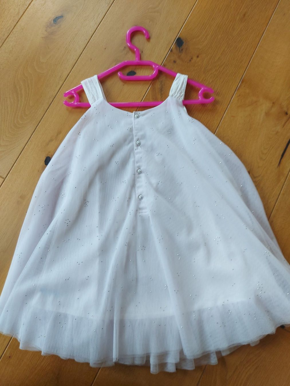 Vestiti & Gonne: Weisses Kleid oder festliche Tunika Gr 116 – Usato da Veyras venduto da kanema 2