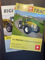RIGITRAC Traktoren Prospekt SKH 95 SKH 120 EWD120 Swiss Made