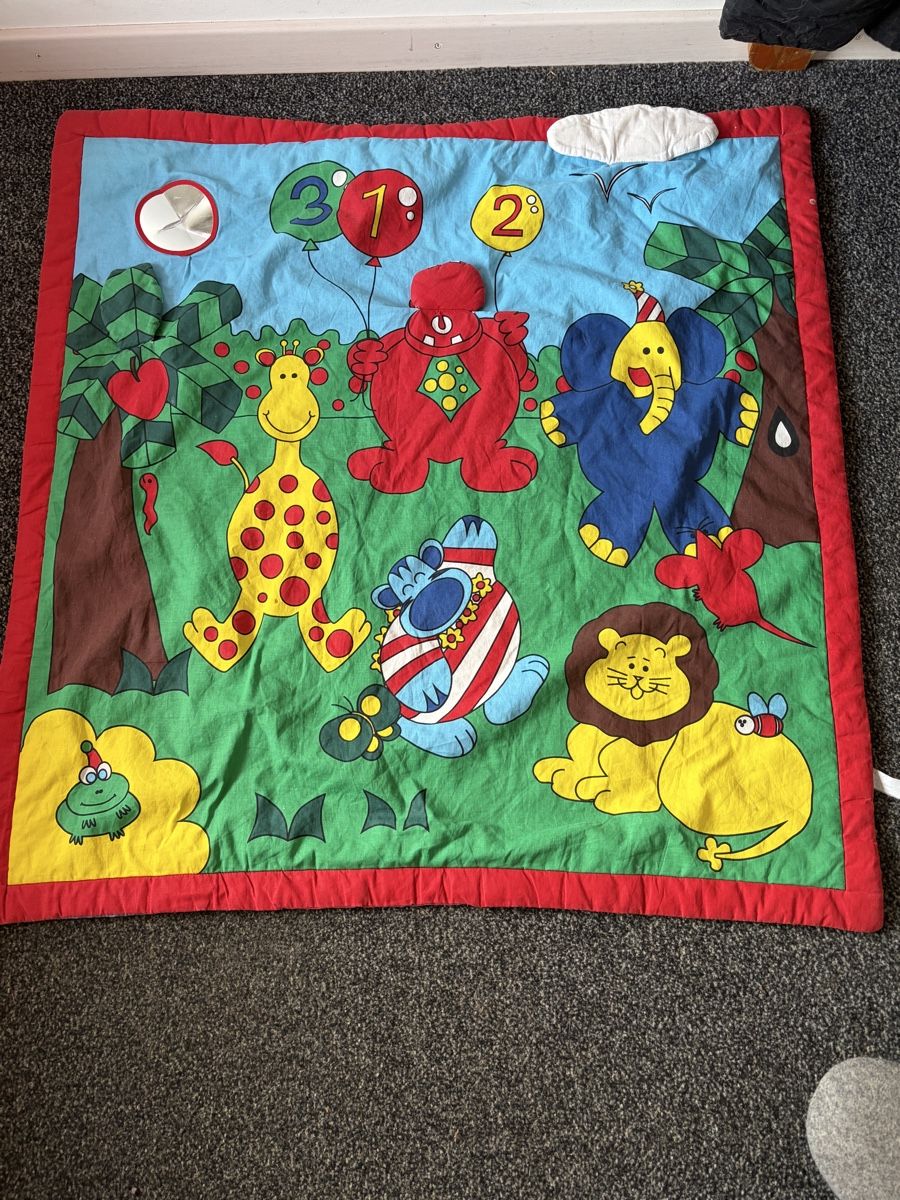 Tappeto da gioco: Spieldecke Tiere bunte Farben – Usato da Sumiswald venduto da Rentus7