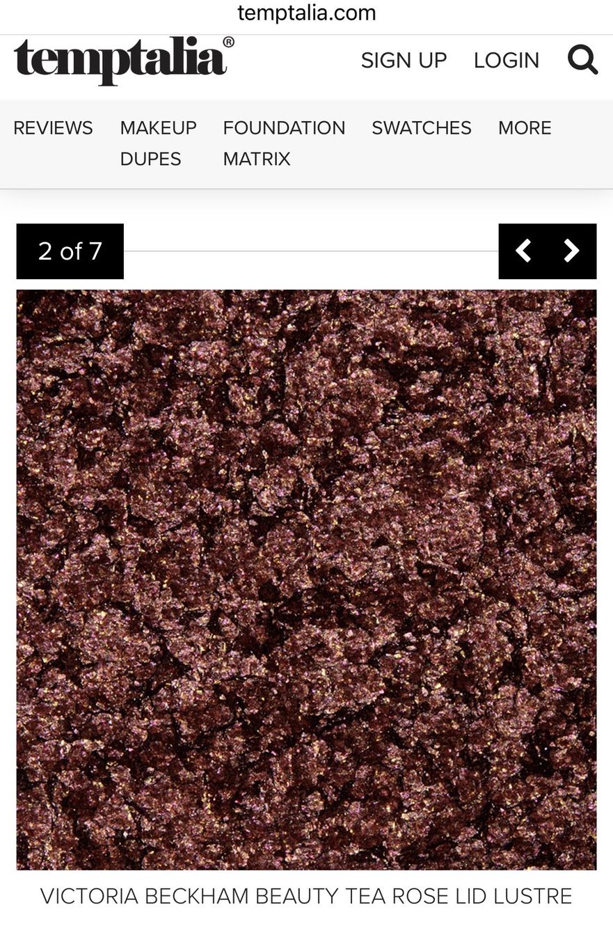 Victoria Beckham Make-up: Lid Lustre von VB Beauty: Tea Rose – Nuovo (secondo la descrizione) da Wohlen AG venduto da kissne4 6