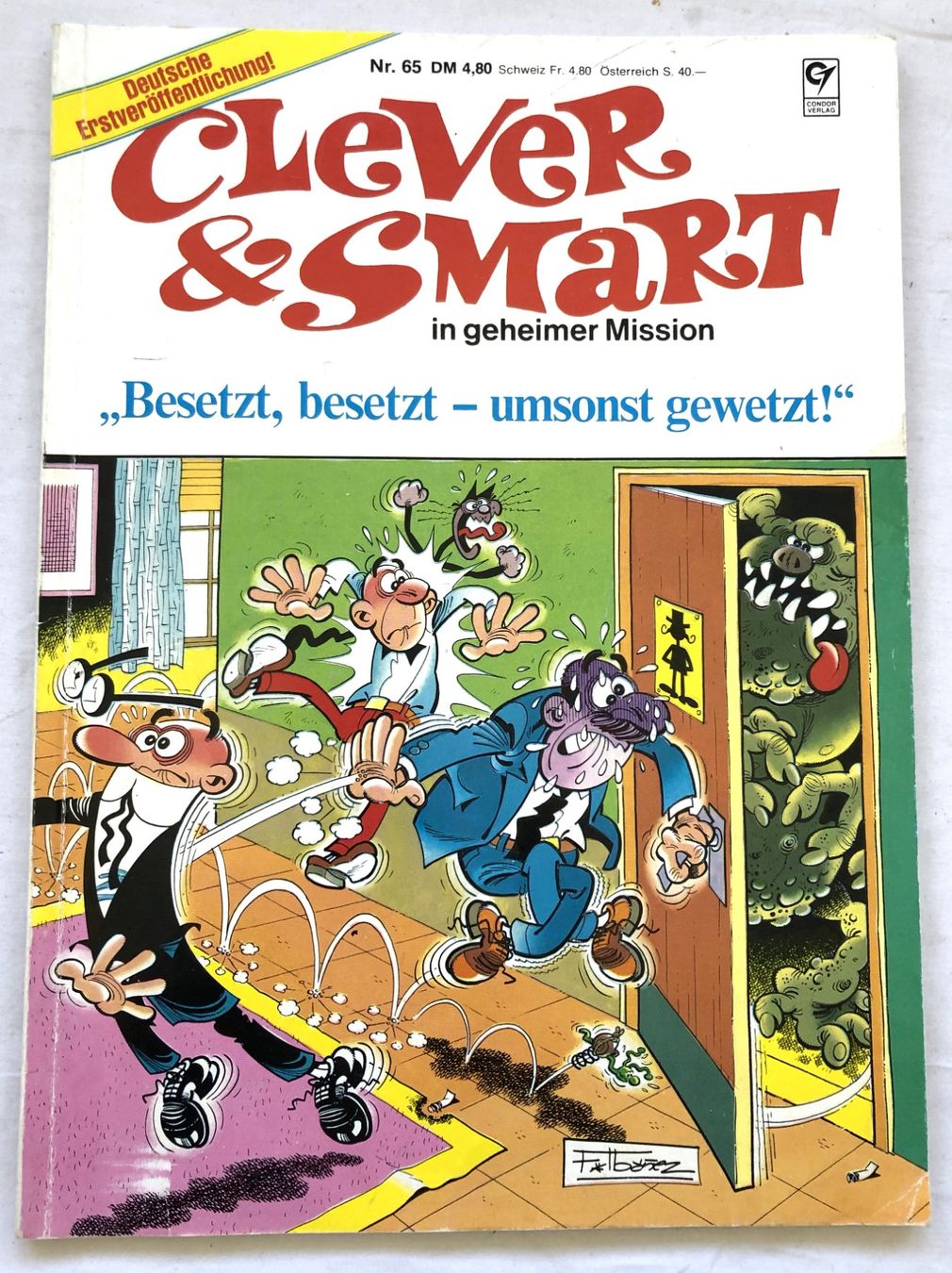 Fumetti: CLEVER & SMART - Nr.65 - 1.Auflage – Usato da Schaffhausen venduto da durruti