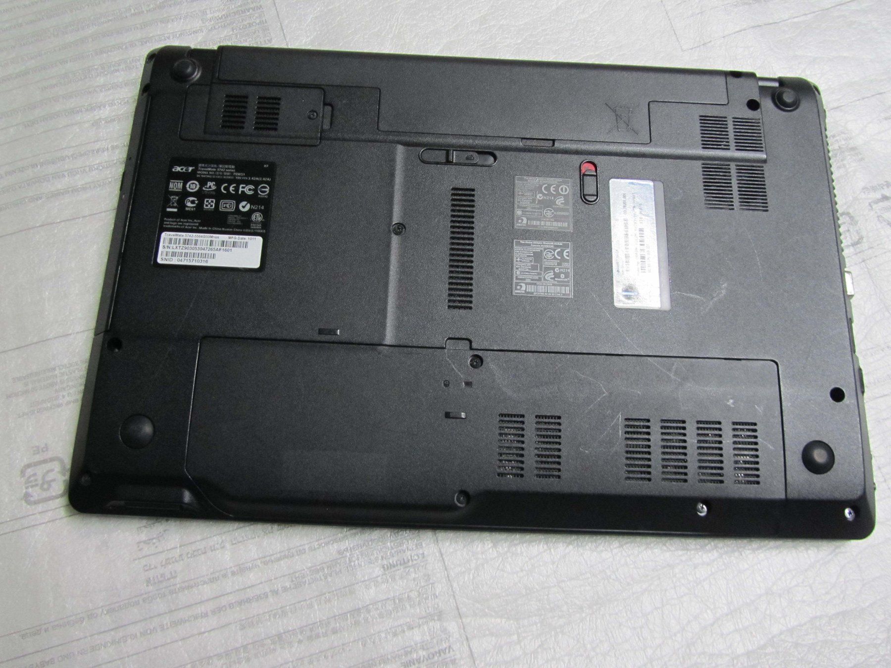 Acer Notebook: Acer TravelMate 5742 – Difettoso da moosseedorf venduto da RTN10 2