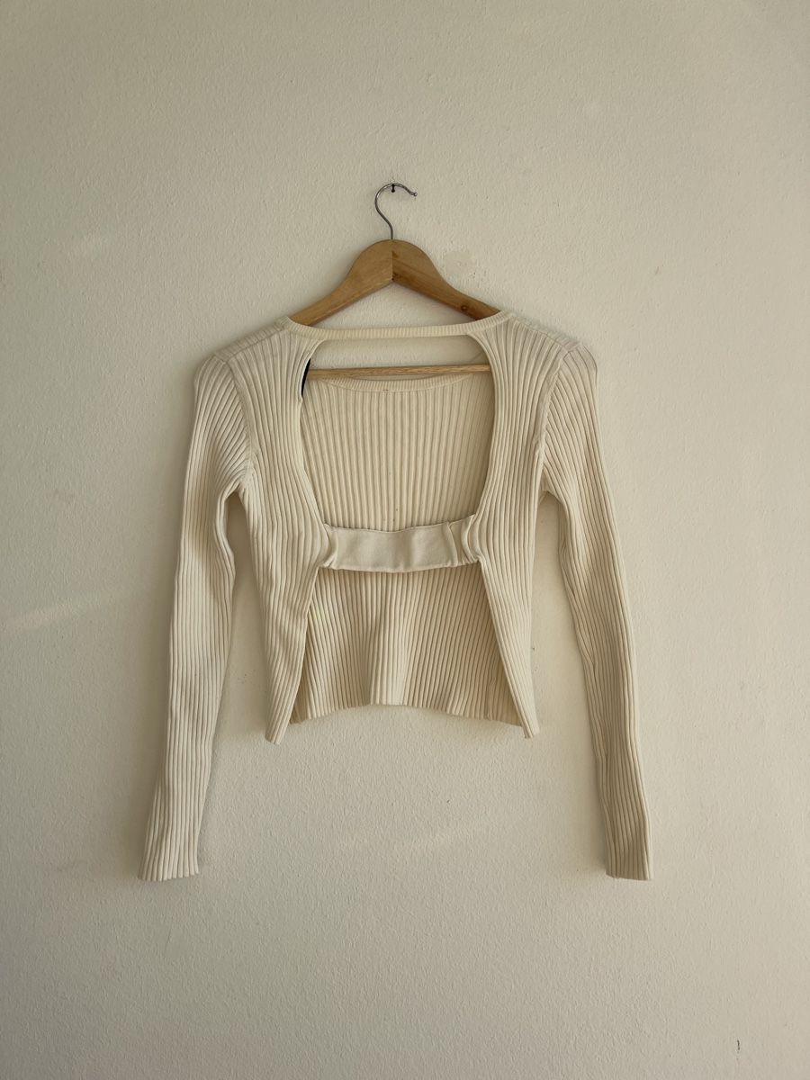 Zara Pulls & Sweat-shirts: Zara Strickpullover, Creme, Grösse M! – D'occasion à Zürich par sop_xbd7 1