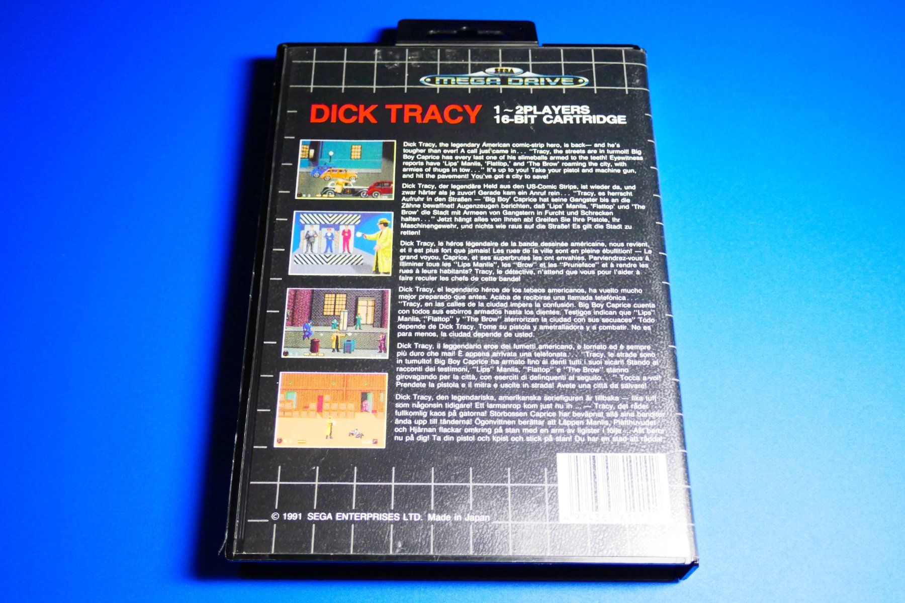 Sega Spiele: Dick Tracy - Sega Mega Drive – Gebraucht aus Vuarrens von Espace-Retro 5