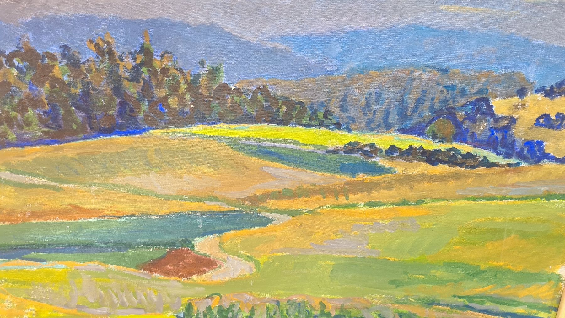 Dipinti: LANDSCHAFT Sig.ud. 1949 – Usato da Pazzallo venduto da Salvapazzo 2